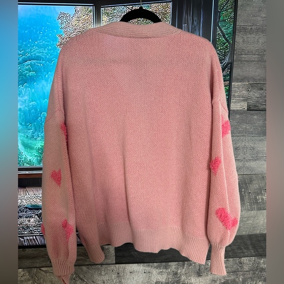Pink Cardigan - Picture 2 of 2